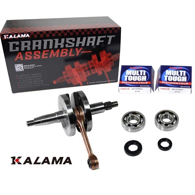 Cigüeñal KALAMA se adapta a Honda CR 85R CR85R 03~04 con rodamientos principales y sellos de aceite Foto 1 de 4
