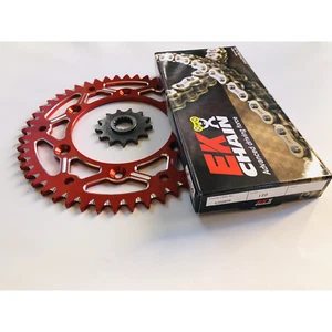 KIT TRASMISSIONE CORONA ERGAL CATENA O-RING 14-50 BETA RR 200 2020 - 2023 - Foto 1 di 1