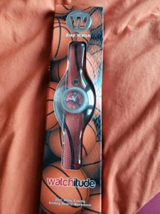 New Vintage Watchitude Slap Watch #268 Basket Ball Limited Edition - Picture 1 of 3