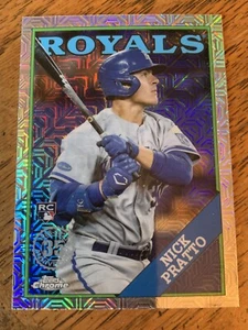 Confezione argento 2023 Topps 1988 cromato inserto a scelta quasi nuovo finitura il set - Foto 1 di 12