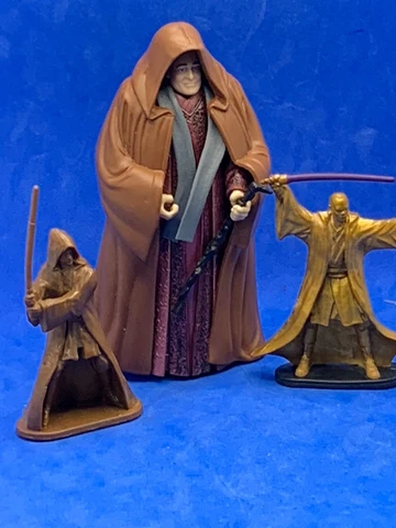 Star Wars Custom Figure: Trevin Kast - Jedi Temple Scholar w/ Library "statues" Cover