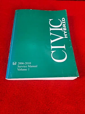 2006 2007 2008 2009 2010 Honda Civic Hybrid Service Repair Manual Vol 1 - Image 1 of 3