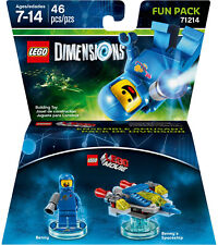 Lego Movie Dimensions - 71214 - Benny Fun Pack - Brand New Sealed Box Set BNIB