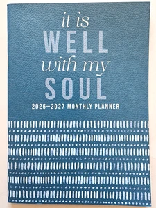 2026 / 2027 Monthly Planner - Well / Soul ( 6.5" x 9.5" ) - Picture 1 of 11