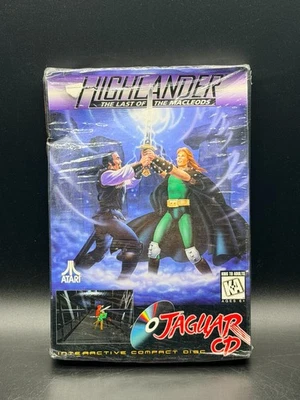 Highlander Last of the MacLeods Atari Jaguar CD Sealed New Authentic - Image 1 of 4