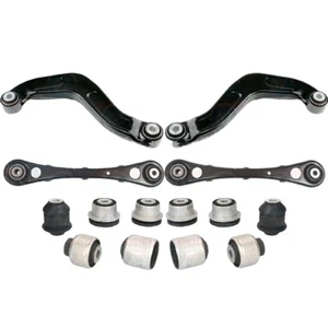 FOR AUDI A4 S4 RS4 B6 B7 EXEO REAR SUSPENSION TRAILING WISHBONES ARMS BUSHES KIT - Picture 1 of 24