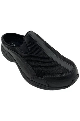 Easy Spirit Women's Traveltime Slip-On Mules Black/Black - Image 1 of 3