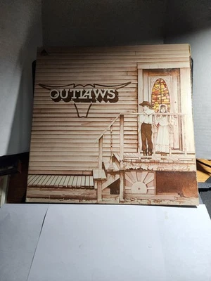 The Outlaws self-titled LP Vinyl Record 1975 Arista Southern Rock VG R26 - Image 1 of 2