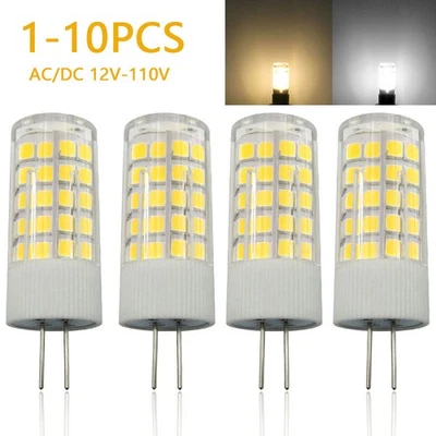 1/10Pcs G4 LED Light Bulb 5W 2835 SMD Lamp 110~220V / AC/DC 12V Ceramics Light - Image 1 of 4