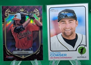 Colton Cowser 2022 Bowman's Best Pro Debut Lot Orioles - Picture 1 of 2