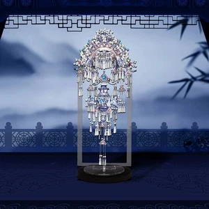 Metall Opernkrone 3D Dreidimensionales Puzzle Chinesischer Stil Dekoration - Picture 1 of 5