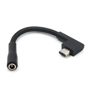 DC 5.5*2.5mm Female to 3 Pin Adapter Converter Laptop Power Cable Cord For Razer - Photo 1/9