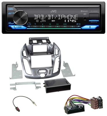 JVC Bluetooth DAB USB MP3 Autoradio für Ford Transit Connect 2012-2018 Display N - Bild 1 von 4