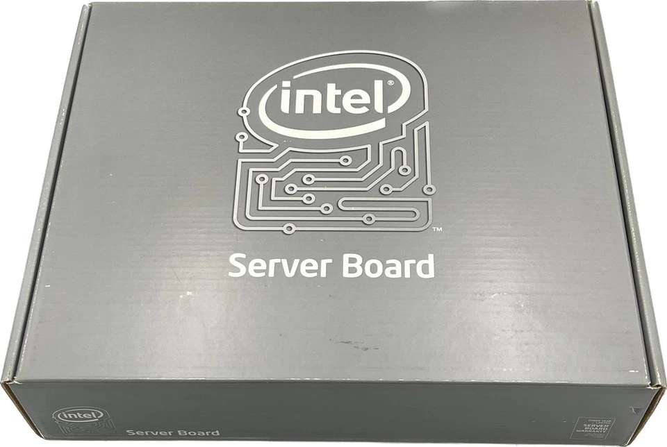 INTEL S3210SHLC SINGLE PROCESSOR DDR2 6 SATA PORT PCI-E (SERVER MOTHERBOARD) NEW - Image 1 of 4