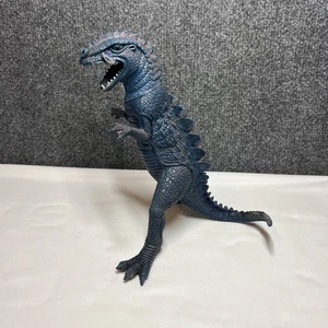 Godzilla Dinosaur 8" Blue Purple Figure Vintage 1980s Dor Mei Hong Kong Kaiju - Picture 1 of 11