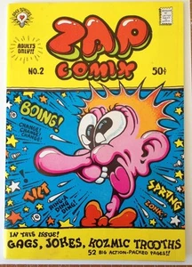 Zap Comix # 2 1St Print 1968 - FINE+ - Picture 1 of 2