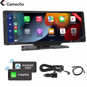 Radio universal para automóvil de 10,26" pantalla táctil 2K inalámbrica Apple CarPlay Android automática - Imagen 1 de 20