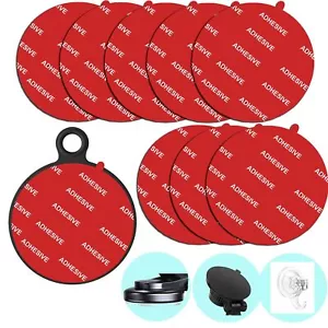 8 Stück Doppelseitig Selbstklebende Aufkleber Pads für Armaturenbrett Saugnapf Handyhalterung - Bild 1 von 7