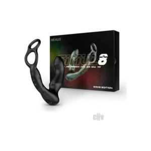 Nexus Simul8 Wave Edition Prostate Massager With Cock And Ball Ring Black - Picture 1 of 1