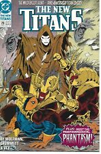 THE NEW TITANS #73 DC COMICS 1991 BAGGED AND BOARDED 
