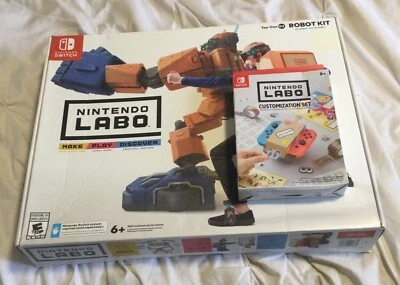 Nintendo Switch Labo Robot Kit & LABO Customization Kit Brand New Sealed - Image 1 of 4