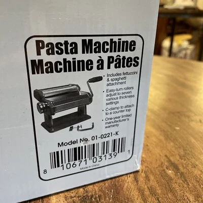 BRAND NEW Weston Traditional Style Pasta Machine, 6 Inches, Tuscan Red ✅✅✅ - Image 1 of 4
