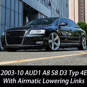 For 2004-10 AUDI A8 S8 D3 EVOLUTION AIR SUSPENSION Adjustable Lowering Kit LINKS - Picture 1 of 8