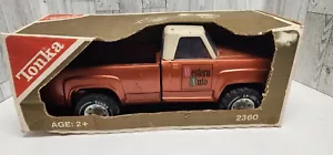 NEW VTG Tonka Dodge Pickup Truck Orange Rare Pressed Steel Toy 11062 Heavy *READ - Picture 1 of 9