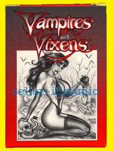 Don Paresis Fantasy VAMPIRE & VIXENS Kartenset mit allen Specialty CHASE Karten! - Bild 1 von 3