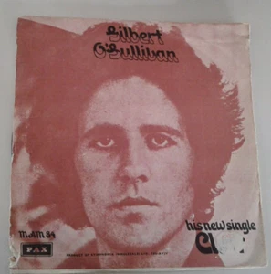GILBERT O'SULLIVAN Clair RARE ISRAELI P/S - Picture 1 of 2