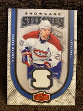 2006-2007 Flair Showcase Hockey Richard Zednik Capitols Showcase Stitches Card