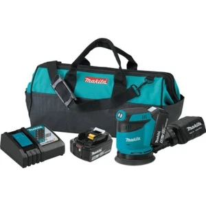 Makita XOB01-R 18V LXT 5 in. Random Orbit Sander KT (3 Ah) Certified Refurbished - Picture 1 of 5