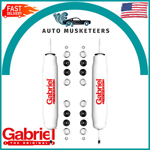 2 Front Steering Stabilizer Set Gabriel 6802SE For Chevy C10 Suburban C20 Pickup