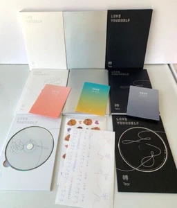 BTS - Love Yourself Mini Album Set of 3 Her, Tear, and Answer NO PHOTOCARDS - Imagen 1 de 14