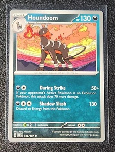 Houndoom 133/197 Pokemon card SV Obsidian Flames uncommon NM - Picture 1 of 1