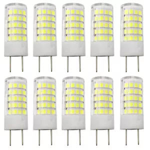G8 LED Lights Bulb 64-2835 AC/DC 12V Light 5W Ceramics Lamp Pack of 10 - Picture 1 of 5