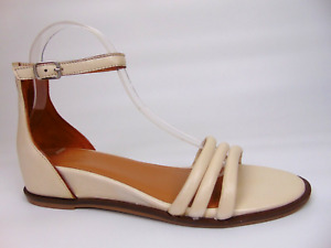 Seychelles Once Again Ankle Strap Low Wedge Womens Sandal Size 10.0 M, Ivory NEW