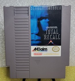 Cartucho Total Recall NES Vintage Nintendo 1990 solo sin manual probado y funcionando