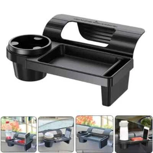 Car Cup Stand Phone Holder Mount Tray Side Door Window with Auto Interior Parts - Bild 1 von 8