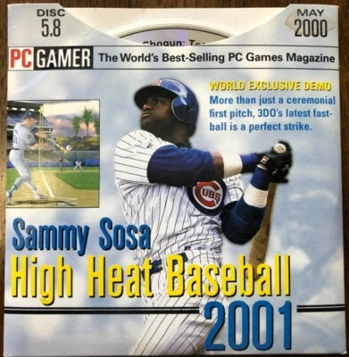 PC Gamer Disc 5.8 May 2000 Sammy Sosa High Heat Baseball Tomb Raider Shogun RARE - Image 1 of 2