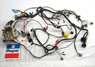 1973 Charger SE Rallye Road Runner Satellite rallye dash harness for non ac cars - Image 1 of 4