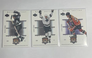 2002 Upper Deck All-Star Game Wayne Gretzky /2002 3 Card Set - Picture 1 of 2