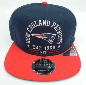 GORRA SOMBRERO DE 2 TONOS NEW ENGLAND PATRIOTS NUEVA ERA NFL EST 1960 SNAPBACK 9FIFTY 950 NUEVO - Imagen 1 de 7