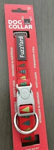 FuzzYard - COLLAR ROJO NAVIDAD "ÁRBOLES" MEDIANO Cachorro/Perro NUEVO CON ETIQUETAS - Imagen 1 de 2