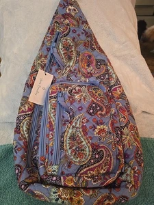Mochila Vera Bradley Sling, Provenza Paisley - Nueva con etiquetas - Imagen 1 de 6