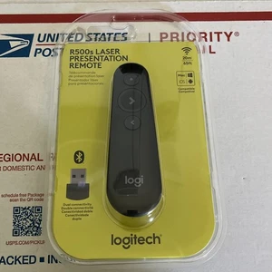 Authentic Logitech R500s Laser Presentation Remote (910-006518) Brand New - Photo 1/2