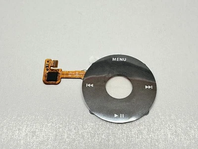 NUEVO Negro Clickwheel Click Wheel Botones para iPod Classic 6th 7th A1238 Foto 1 de 2