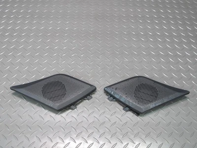 09-20 JUEGO DE 2 CUBIERTAS DE ALTAVOZ DE TABLERO IZQUIERDO Y DERECHO NISSAN Z34 370Z NEGRO OEM Foto 1 de 4