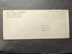 APO 248 CHUNCHON, KOREA, KOREAN WAR Army Cover 2nd Infantry Division Officer - Picture 1 of 2