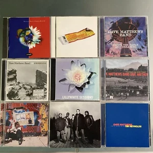Dave Matthews 9 LOT/ 13 DISCS: Crash Everyday Busted TBOWA 1 Under Table Live VG - Imagen 1 de 10